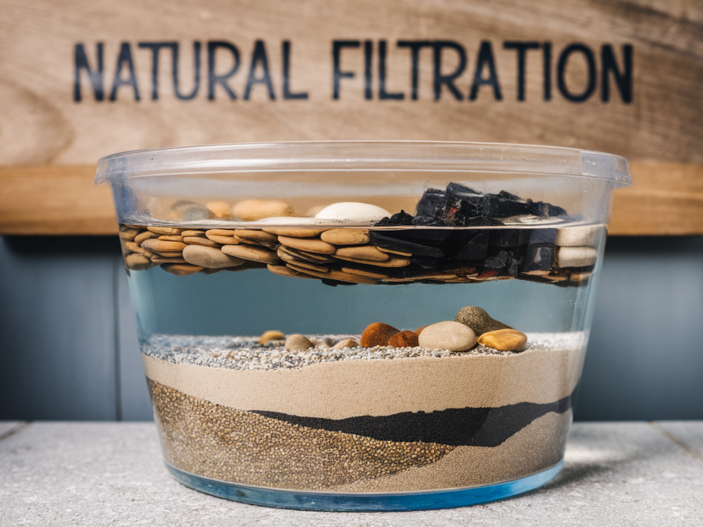 Filtration naturelle vs filtration chimique : comment créer un système hybride performant et économe