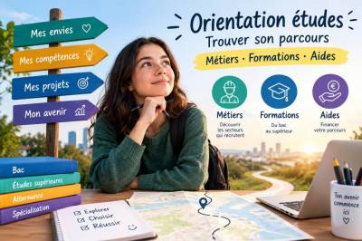Orientation études : trouver son parcours, métiers, formations et aides
