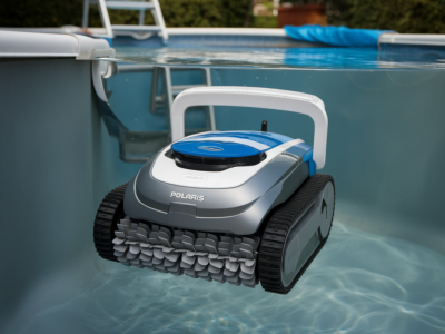 Quel robot polaris choisir pour une piscine à pente douce et parois irrégulières