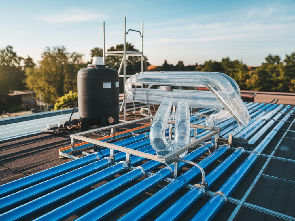 Comment installer un chauffage solaire à tubes pour prolonger la baignade jusqu'à l'automne