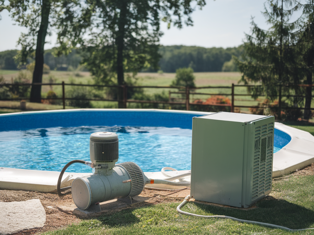 Quel chauffage choisir pour une petite piscine hors-sol : pompe à chaleur, réchauffeur électrique ou couverture solaire