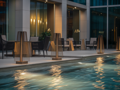 Les éclairages tendances pour sublimer vos soirées autour de la piscine