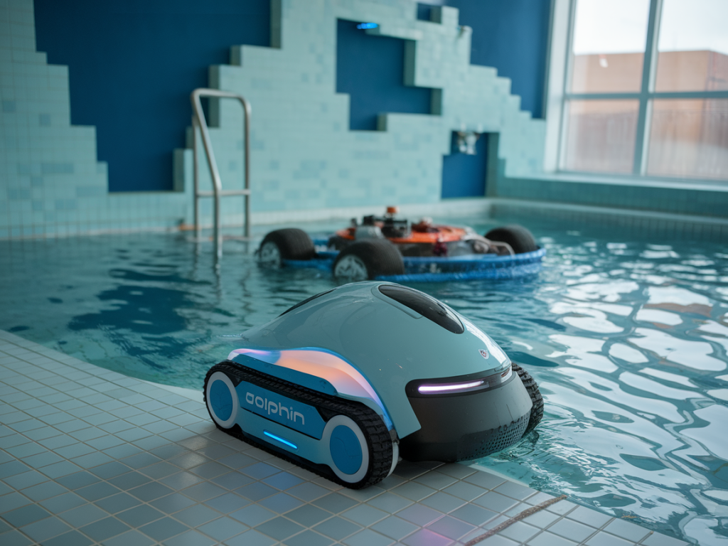 Quel robot connecté choisir pour une piscine à parois irrégulières : test réel de dolphin smart vs zodiac vortex